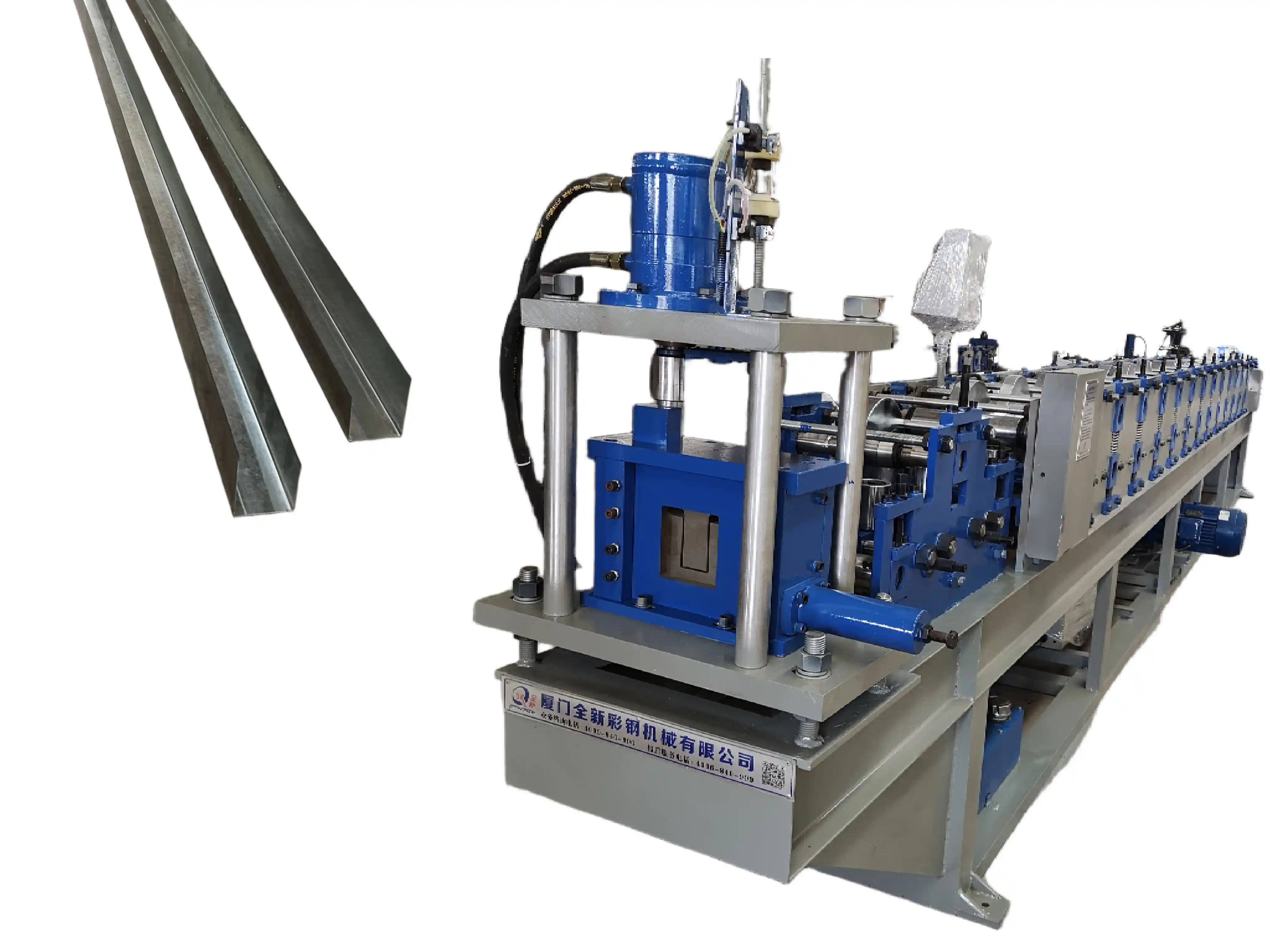 آلة تشكيل لفة القناة