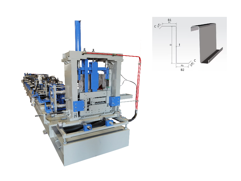 آلة تشكيل Z Purlin